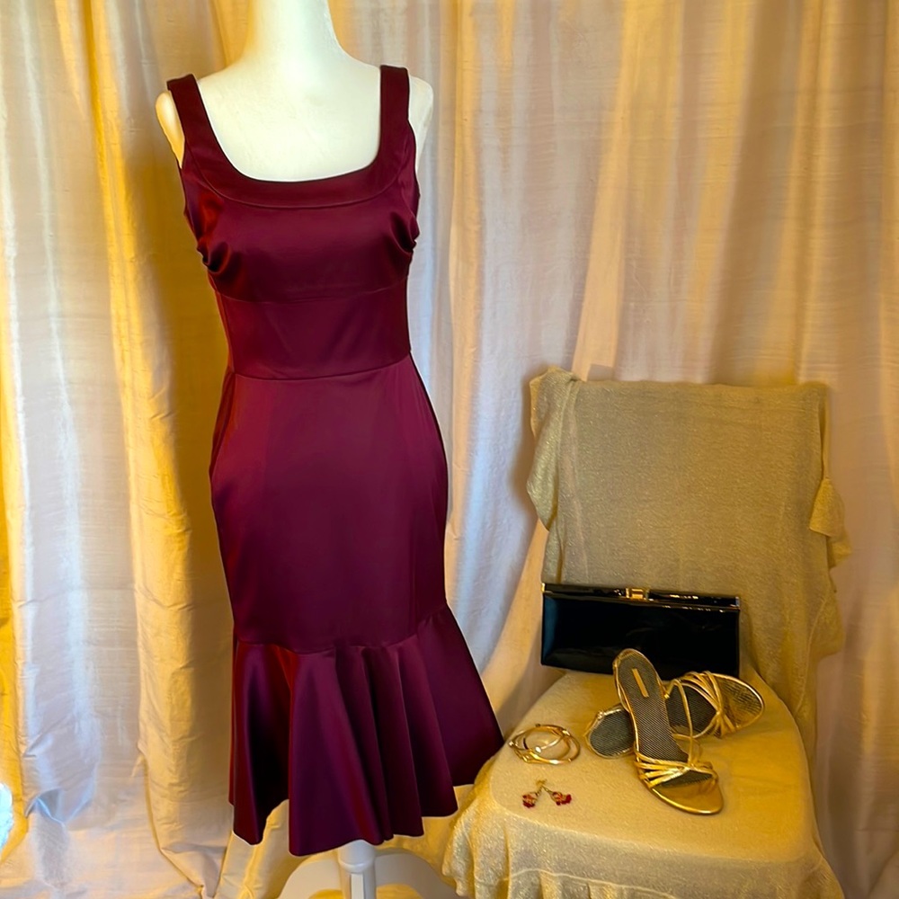 Merlot Party Dress